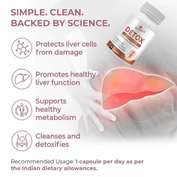 detox capsule for men women