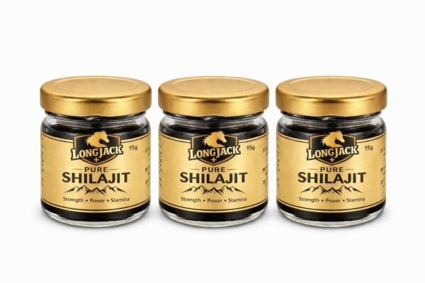 Longjack+ Pure Shilajit Resin ( Pack of 3 )