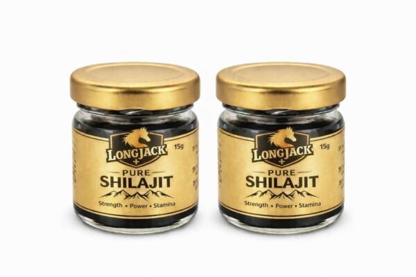 Longjack+ Pure Shilajit Resin ( Pack of 2 )