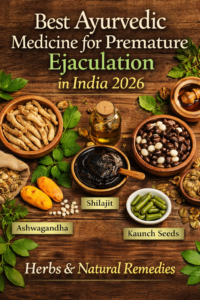 Best Ayurvedic medicine for premature ejaculation in India 2026 — herbs and natural remedies