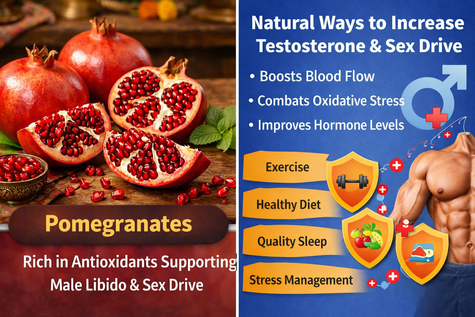Pomegranate juice sex drive India – natural libido booster for men