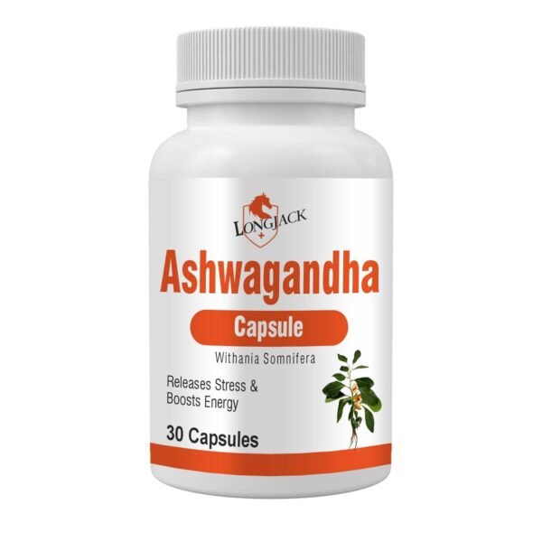 Longjack+ Ashwagandha Ayurvedic Capsules - Immunity & Wellness Supplement