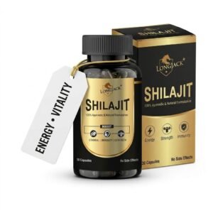 Longjack+ Pure Shilajit Capsule For Energy & Vitality