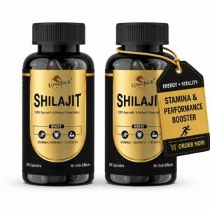 Longjack+ Pure Shilajit Capsule For Immunity ( Pack Of 2 )