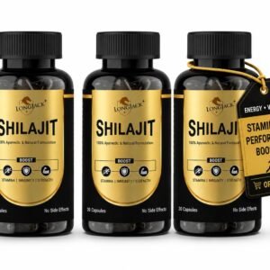Longjack+ Pure Shilajit Capsule For Hormone Balance ( Pack Of 3 )