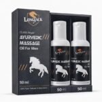 LongJack+ Ayurvedic Herbal Massage Oil for Men | Natural Stamina, Energy & Performance Support | 100ML