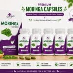 LongJack+ Premium Moringa Capsules | Daily Herbal Support for Vitality, Endurance & Wellness (Pack of 5)